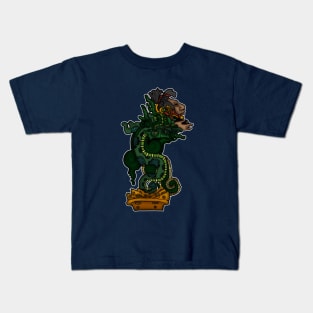 Mayan Serpent God Kids T-Shirt